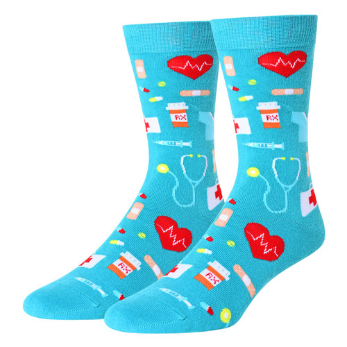 HAPPYPOP Unisex Nurse Socks Doctor Socks Medical Socks Pharmacy Socks Nursing Socks, Nurse Gifts Doctor Gifts CNA Gifts for Nursing Student HAPPYPOP Unisex Nurse Socks Doctor Socks Medical Socks Pharmacy Socks Nursing Socks, Nurse Gifts Doctor Gifts CNA Gifts for Nursing Student