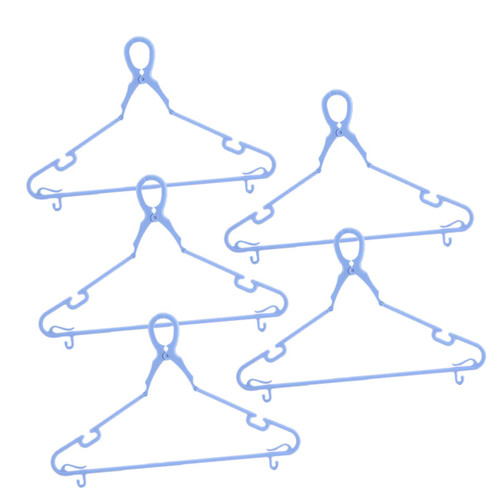 BESTOYARD 5pcs Windproof Clothes Hanger Laundry Drying Rack Laundry Hanger Dryer Rack Outfit Hangers Clip Towel Bra Towel Drying Rack Home Clothes Hangers Storage Cloth Hanger Plastic