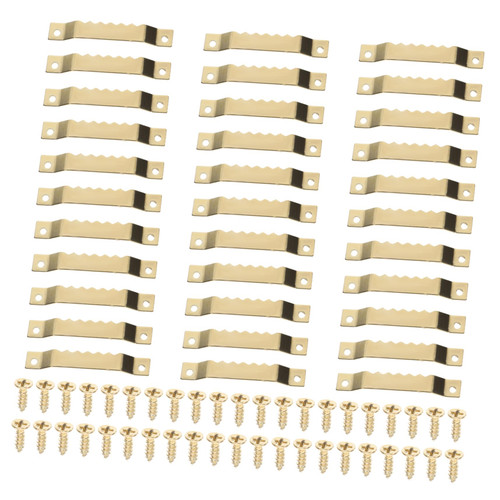 Tofficu 100pcs Sawtooth Photo Frame Hook Picture Hanging Frame Hanger Picture Hooks Picture Frame Hooks Hanging Racks for Clothes Heavy Duty Nail Kit Hangers Stainless Steel Wall-Mounted