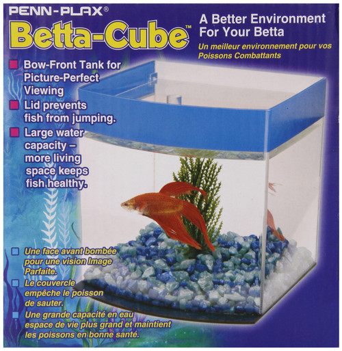 Penn-Plax PENN PLAX Beta Front Cube Tank, Small