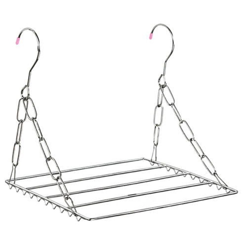 Cabilock Laundry Garment Dryer Metal Clothes Drying Shelves Clothes Dryer Clothes Hanger Rack Laundry Racks for Drying Clothes Balcony Outdoor Indoor Stainless Steel Drying Rack Shoe