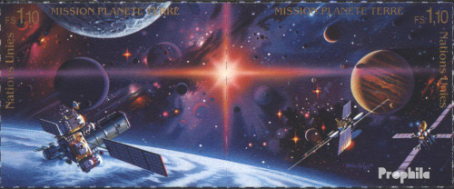 UN - Geneva 219-220 Couple (Complete.Issue.) 1992 Planet Earth (Stamps for Collectors) Space