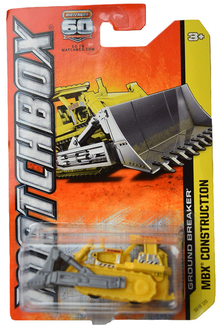 Matchbox Ground Breaker [Yellow/Gray] 50/120, Construction Series