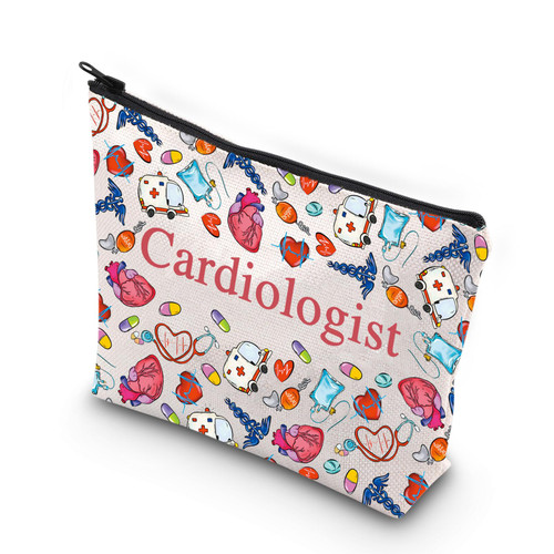 WCGXKO Cardiologist Gift Anatomy Cardiologists Makeup Bag Cardiologists Graduation Gift Cardiologist Zipper Pouch Makeup Bag (Cardiologist) WCGXKO Cardiologist Gift Anatomy Cardiologists Makeup Bag Cardiologists Graduation Gift Cardiologist Zipper Pouch Makeup Bag (Cardiologist)