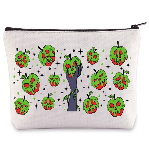 BWWKTOP Evil Queen Cosmetic Makeup Bag Villains Poison Apple Gifts Villain Lover Gifts Evil Queen Zipper Pouch Bag (Apple hand) BWWKTOP Evil Queen Cosmetic Makeup Bag Villains Poison Apple Gifts Villain Lover Gifts Evil Queen Zipper Pouch Bag (Apple hand)
