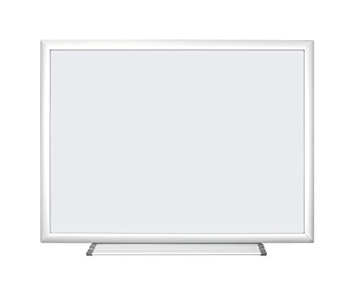 U Brands Basics Plus Magnetic Dry Erase Board, 23 x 17 Inches, Silver Aluminum Frame