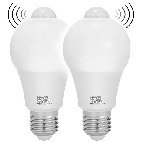 Motion Sensor Light Bulb Dsk to Dawn PIR Built-in Motion Sensing Activated LED Bulbs Smart