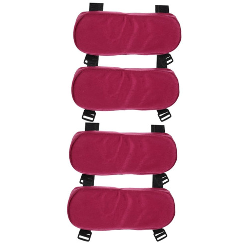 EXCEART 2 Pairs seat arm pad Office Chair Pillow Office Chair arm Holder Office Chair armrest Covers Gaming Chair Office Chair arm Pads Computer Chair Polyester Tables and Chairs Purple