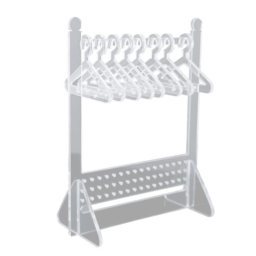 Earring Holder Organizer, Acrylic Coat Hanger Rack Earring Display Stand Ear Studs Earring Holder Rack Jewelry Storage Hanging Earrings Organizer for Women Girls Earring Holder Organizer, Acrylic Coat Hanger Rack Earring Display Stand Ear Studs Earring Holder Rack Jewelry Storage Hanging Earrings Organizer for Women Girls
