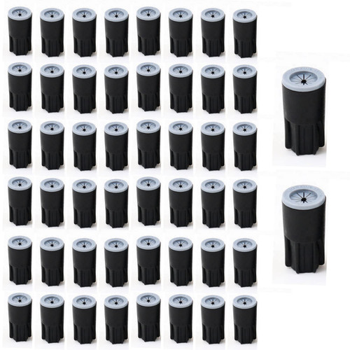 EDOBLUE 50 pcs Waterproof Wire Nuts Waterproof Wire Connectors 22AWG-12AWG Black Landscape Wire Connector Electrical Nuts Caps for Led Landscape Light Irrigation Valves