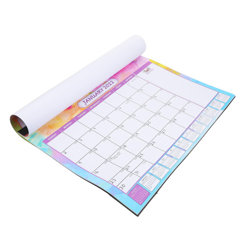 MAGICLULU 1pc 2022 2022 Calendar 2022 Daily Calendar Desk Calandar 2022 English Edition Calendar Schedule Calendar Desk Notepad Note-taking Calendar Paper Office Desktop Planner