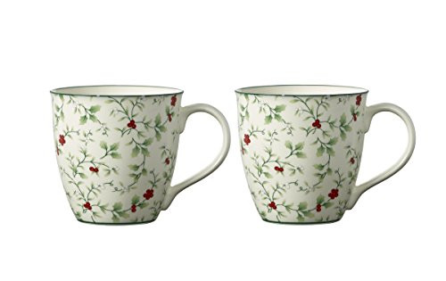 Pfaltzgraff 5184761 Winterberry Mug Dinnerware Set, 20 oz, Assorted