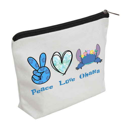 WZJHCL Ohana Survival Kit Peace Love Ohana Travel Pouch Ohana Makeup Toiletry Accessory Bag Ohana Gift Hawaiian Gift (Peace Love Ohana) WZJHCL Ohana Survival Kit Peace Love Ohana Travel Pouch Ohana Makeup Toiletry Accessory Bag Ohana Gift Hawaiian Gift (Peace Love Ohana)