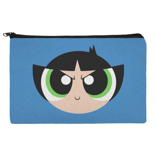 GRAPHICS & MORE Powerpuff Girls Buttercup Head Makeup Cosmetic Bag Organizer Pouch