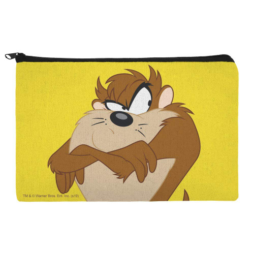 GRAPHICS & MORE Looney Tunes Taz Makeup Cosmetic Bag Organizer Pouch