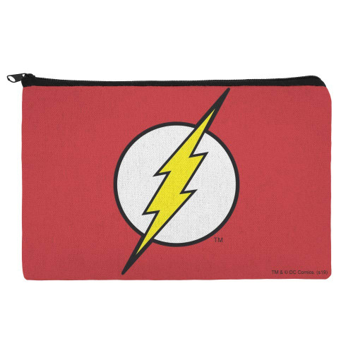 GRAPHICS & MORE The Flash Lightning Bolt Logo Makeup Cosmetic Bag Organizer Pouch