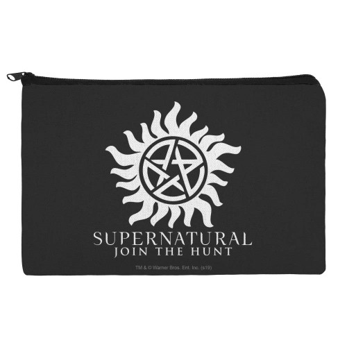 GRAPHICS & MORE Supernatural Anti Possession Symbol Pencil Pen Organizer Zipper Pouch Case