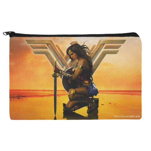 GRAPHICS & MORE Wonder Woman Movie Poster Pencil Pen Organizer Zipper Pouch Case