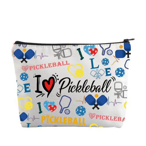 FUSTMW Pickleball Gifts Pickleball Makeup Bag Pickleball Player Gifts for Pickleball Lovers Team Cosmetic Travel Toiletry Bag (pickleball bag) FUSTMW Pickleball Gifts Pickleball Makeup Bag Pickleball Player Gifts for Pickleball Lovers Team Cosmetic Travel Toiletry Bag (pickleball bag)