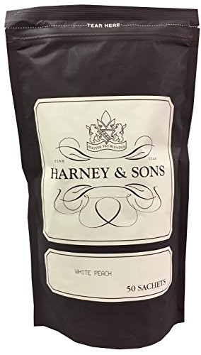 Harney & Sons Fine Teas White Peach Tea 50 Sachets