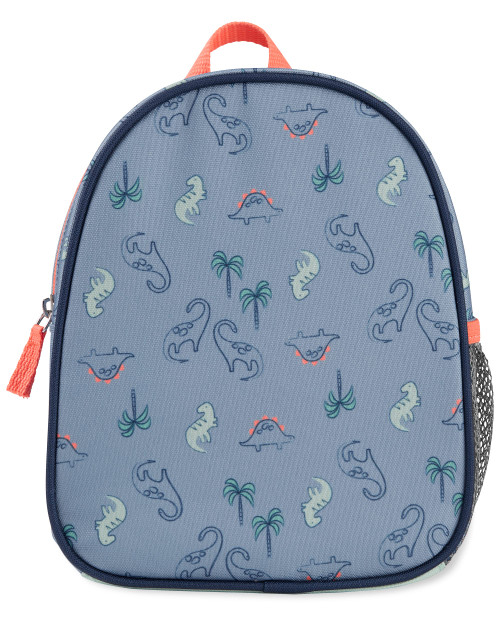 Simple Joys by Carter's Unisex Kid's Mini Backpack, Blue Dinosaur, One Size