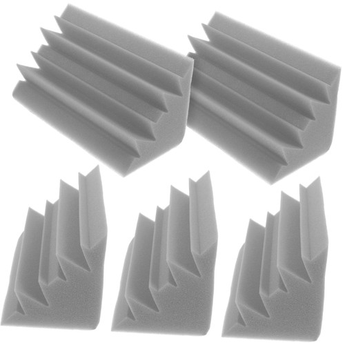 ibasenice 5pcs Sound-absorbing Cotton Soundproof Studio Foam Sound Absorbing Foam Panels Sound Panels Booth Noise Cancelling Microphone Wall Sound Absorbing Panels Bass Polyurethane Audio