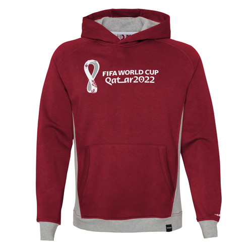 Outerstuff Youth & Kids FIFA World Cup Premium Fleece Hood, Burgundy, Youth Small-8