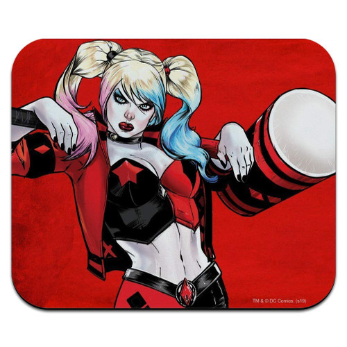 Harley Quinn Character Low Profile Thin Mouse Pad Mousepad Rubber