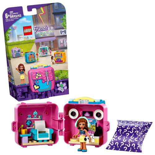 LEGO Friends Olivia's Gaming Cube 41667 Building Kit; Gaming Toy Friends Olivia; Makes a Great Gift for Creative Kids Who Love Mini-Doll Toys; New 2021 (64 Pieces) LEGO Friends Olivia's Gaming Cube 41667 Building Kit; Gaming Toy Friends Olivia; Makes a Great Gift for Creative Kids Who Love Mini-Doll Toys; New 2021 (64 Pieces)