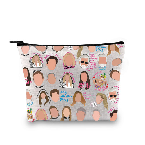 G2TUP Reality Television Inspired Gift Reality Show Fans Makeup Bag Cosmetic Bag The Reality TV Crew gift (Reality Show Fans MB)