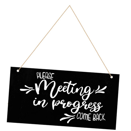 MAGICLULU Letter Sign Meeting Do Not Disturb Sign Door Hanger Sign Meeting in Progress Door Sign Door Signs for Office Meeting Door Hanger Amazonprimecom Sign in To Sleep Brand Baby Hdf