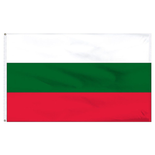 3x5 Bulgaria Flag 3'x5' Bulgarian House Banner Brass Grommets Premium Quality PREMIUM Vivid Color and UV Fade BEST Garden Outdor Resistant Canvas Header and polyester material FLAG