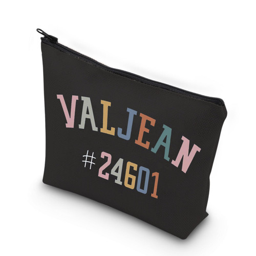 WCGXKO Musical Inspired Gift Broadway Musical Theatre Fan Zipper Pouch Makeup Bag (VALJEAN) WCGXKO Musical Inspired Gift Broadway Musical Theatre Fan Zipper Pouch Makeup Bag (VALJEAN)
