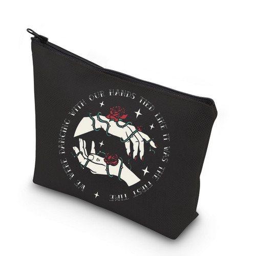 WCGXKO Singer Album Gift Singer fans gift Song Lyrics Inspired Gift Zipper Pouch Makeup Bag (WE WERE DANCING)