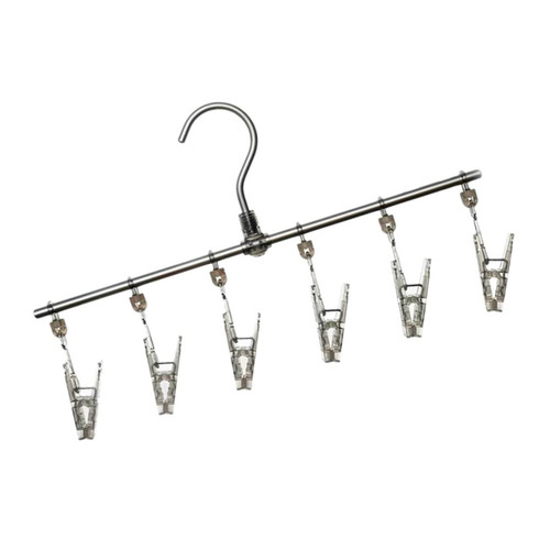 Cabilock 1Pc Sock Rack Socks Hangers Laundry Hanger Rack Laundry Drying Rack Collapsible Laundry drip Clip Space Saving Hangers Clothes Hangers Clothespin Rack Baby Plastic Socks Clip Scarf