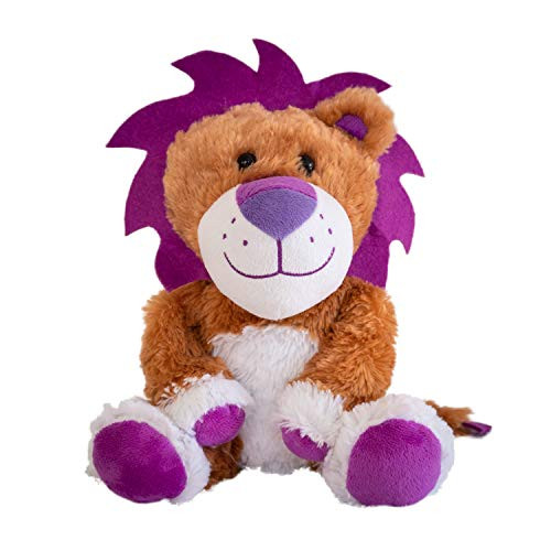 Lion Stuffed Animal Plush | 12 inch | Prader Willi Syndrome | Lion Mascot adpi + phi mu gift Lion Stuffed Animal Plush | 12 inch | Prader Willi Syndrome | Lion Mascot adpi + phi mu gift
