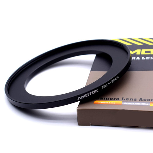 72mm Lens to 95mm Camera Lens Adapter,72mm to 95mm Filter Step up Ring Adapter Ring,Compatible All 95mm Filter Accessory