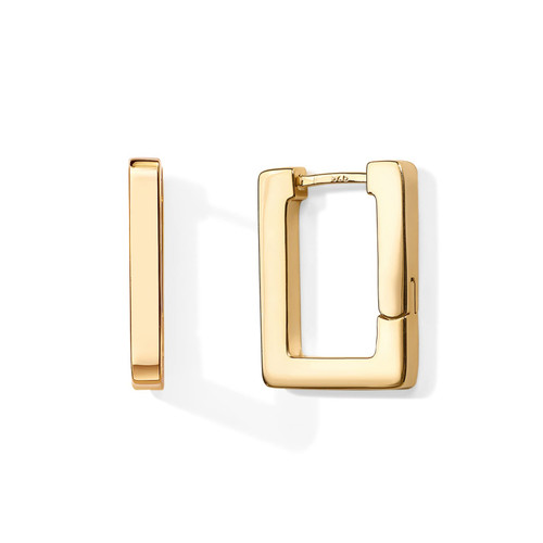 PAVOI 14K Yellow Gold Plated 925 Sterling Silver Post Square Hoop Earrings | Geometric Rectangle Gold Hoop Earrings for Women PAVOI 14K Yellow Gold Plated 925 Sterling Silver Post Square Hoop Earrings | Geometric Rectangle Gold Hoop Earrings for Women