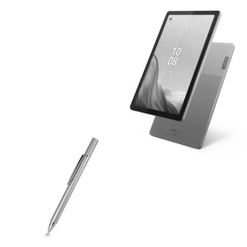 BoxWave Stylus Pen Compatible with Lenovo Tab M9 - FineTouch Capacitive Stylus, Super Precise Stylus Pen - Metallic Silver BoxWave Stylus Pen Compatible with Lenovo Tab M9 - FineTouch Capacitive Stylus, Super Precise Stylus Pen - Metallic Silver