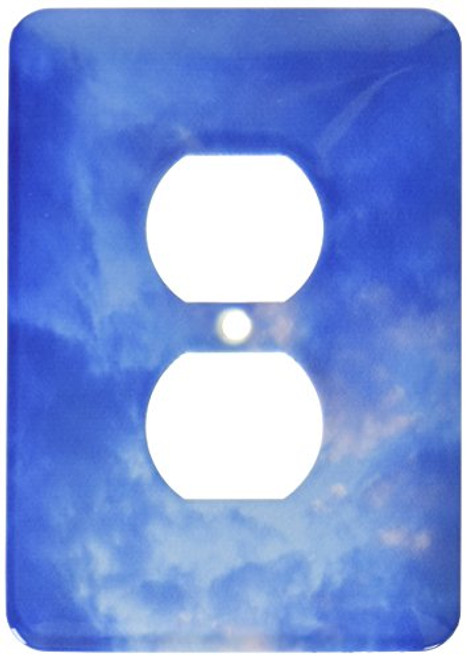 3dRose LSP_78850_6 Blue Sky with Clouds Plug Outlet Cover 3dRose LSP_78850_6 Blue Sky with Clouds Plug Outlet Cover