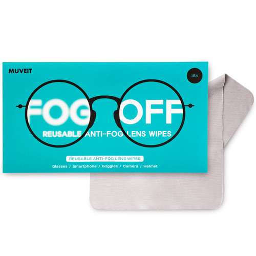 MUVEIT FOG-OFF REUSABLE ANTI FOG LENS WIPES | Anti Fog Wipes for Glasses | Microfiber Cleaning Cloth for EyeGlasses | Money Saving Reusable Glasses Cleaner | Multi-Purpose Wipes |6 Months Long Lasting MUVEIT FOG-OFF REUSABLE ANTI FOG LENS WIPES | Anti Fog Wipes for Glasses | Microfiber Cleaning Cloth for EyeGlasses | Money Saving Reusable Glasses Cleaner | Multi-Purpose Wipes |6 Months Long Lasting