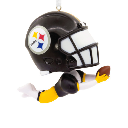 Hallmark NFL Pittsburgh Steelers Bouncing Buddy Christmas Ornament