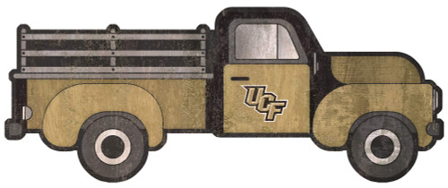 Fan Creations NCAA Central Florida Golden Knights Unisex UCF 15in Truck Cutout, Team Color, 15 inch