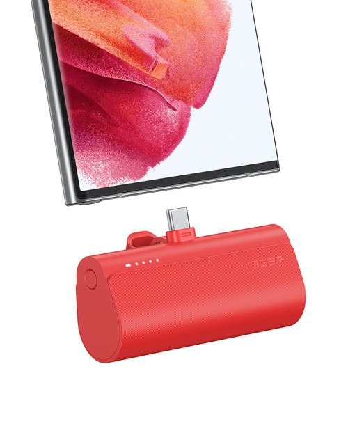 VEGER USB C Portable Charger, 5000mAh Mini Battery Pack Fast Charging 20W Charging Bank for iPhone 15/15 Plus/15 Pro/15 Pro Max, Samsung Galaxy, Pixel, Moto, LG, Oculus Quest, Android Phones