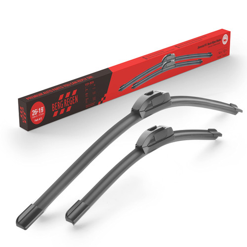 OEM Quality Performance Premium windshield wiper blades 26 and 19,All-Season Auto Replacement Wiper Blades,Fit Honda Accord 2017-2008,Subaru Outback 2014-2010,Toyota Prius-V 2019-2012 +More Cars