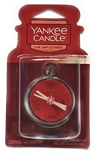 Yankee Candle Sparkling Cinnamon Ultimate Car Jar Odor Neutralizer Limited