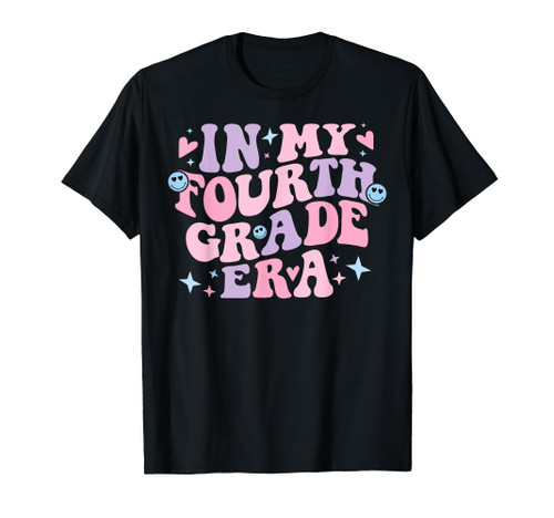 In My Fourth Grade Era Back to School 4th Grade Teacher Team T-Shirt In My Fourth Grade Era Back to School 4th Grade Teacher Team T-Shirt