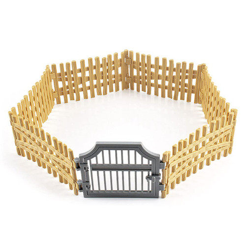 REALYUCAN 7PCS Corral Fencing Farm Play Toy Fence with Gate Accessories Playset Plastic Fence Toy Farm Barn Paddock Horse Farm Animal for Toddlers Kids REALYUCAN 7PCS Corral Fencing Farm Play Toy Fence with Gate Accessories Playset Plastic Fence Toy Farm Barn Paddock Horse Farm Animal for Toddlers Kids