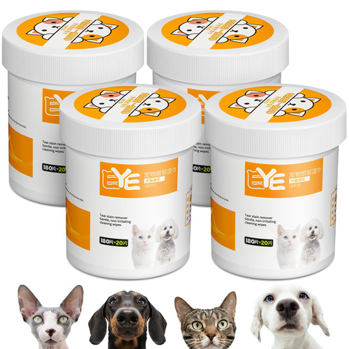 Timgle 800 Count (Box of 4) Dog Eye Wipes Tear Stain Wipes for Dogs and Cats Gentle Cat Eye Wipes Dog Tear Wipes for Pets Puppy Kitten Removes Dirt, Mucus and Crust Discharge Prevents Tear Spots Timgle 800 Count (Box of 4) Dog Eye Wipes Tear Stain Wipes for Dogs and Cats Gentle Cat Eye Wipes Dog Tear Wipes for Pets Puppy Kitten Removes Dirt, Mucus and Crust Discharge Prevents Tear Spots