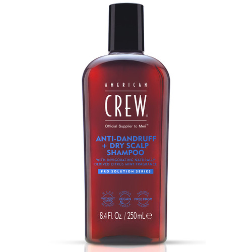 American Crew Anti-Dandruff + Dry Scalp Shampoo, Citrus Mint Scent, 8.45 Oz American Crew Anti-Dandruff + Dry Scalp Shampoo, Citrus Mint Scent, 8.45 Oz